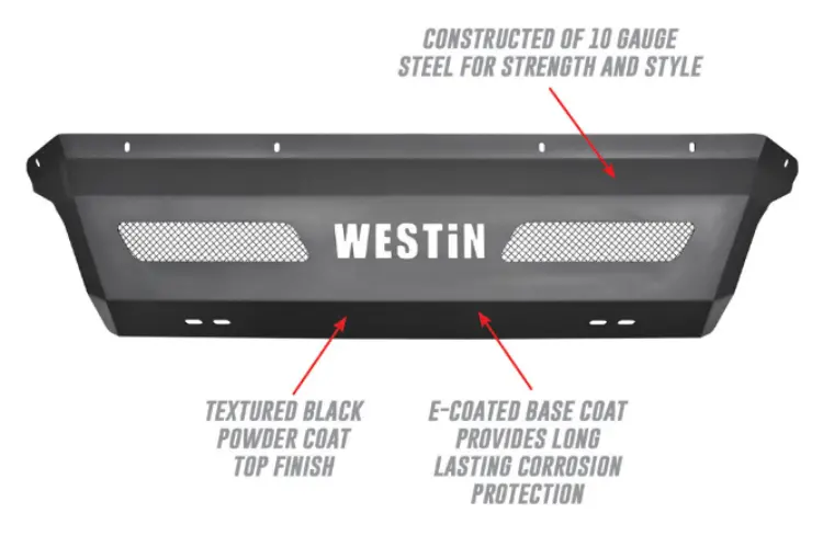 Westin 58-71205 Ford F250/F350/F440/F550 Superduty 2011-2016 Outlaw/Pro-Mod Skid Plate 1