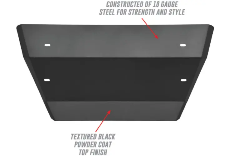 Westin 58-71215 Chevy Silverado 1500 2019-2022 Outlaw/Pro-Mod Skid Plate 1