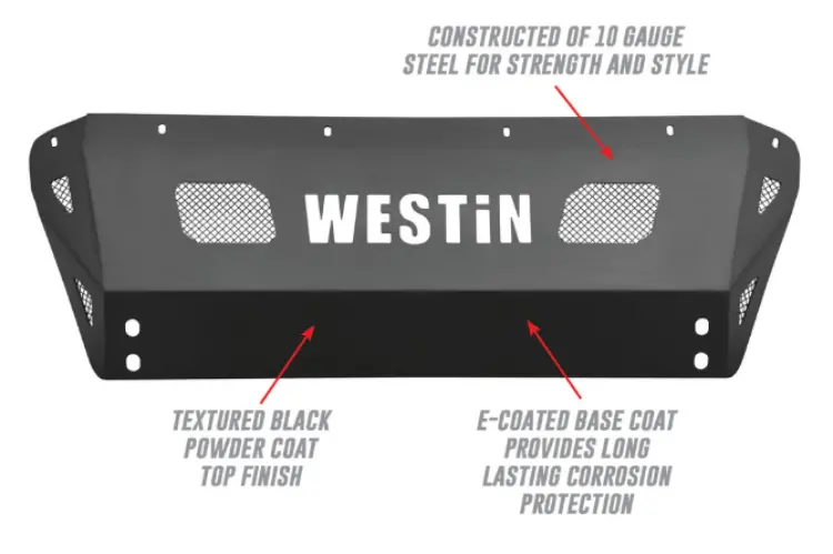 Westin 58-72015 Toyota Tundra 2014-2021 Outlaw/Pro-Mod Skid Plate 1
