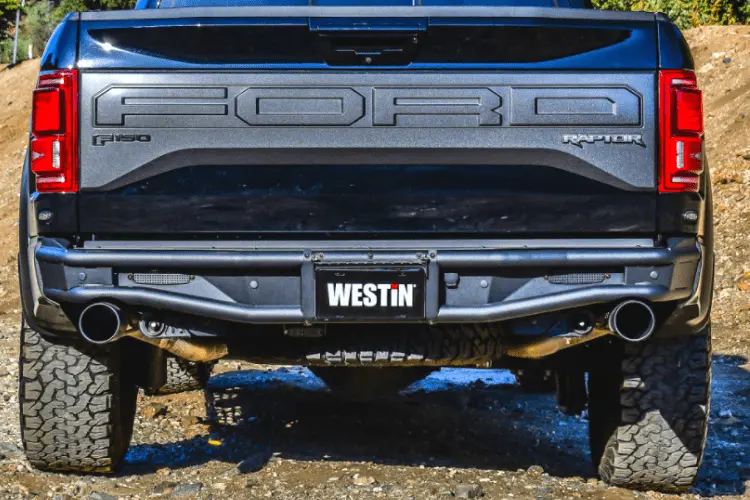 Westin 58-82025 Ford F150 Raptor 2017-2020 Outlaw Rear Bumper 1