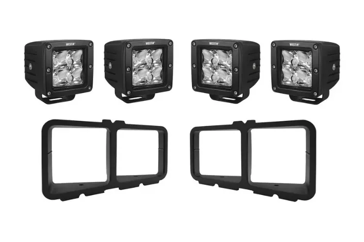 Westin 58-9915 Outlaw/Pro-Mod Hyperq B-Force Led Light Kit Square 1