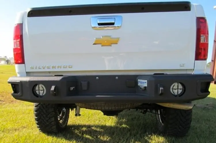 Hammerhead 600-56-0183 Chevy Silverado 1500 2007-2013 Rear Bumper With Sensors 1