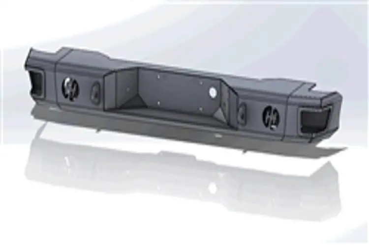 Hammerhead 600-56-0202T Chevy Tahoe And Suburban 2000-2006 Rear Bumper 2
