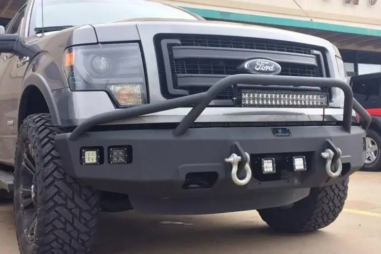 Hammerhead 600-56-0204 Ford F150 Eco-Boost 2011-2014 Front Bumper Pre-Runner W/O Winch Tray 1