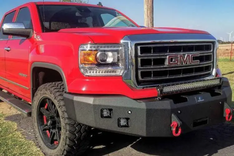 Hammerhead 600-56-0216 Gmc Sierra 1500 2014-2015 Front Bumper Winch Ready No Brushguard 1