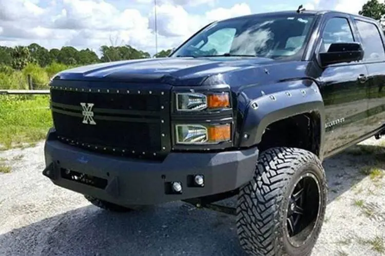 Hammerhead 600-56-0401 Chevy Silverado 1500 2014-2015 Front Bumper No Brushguard 2