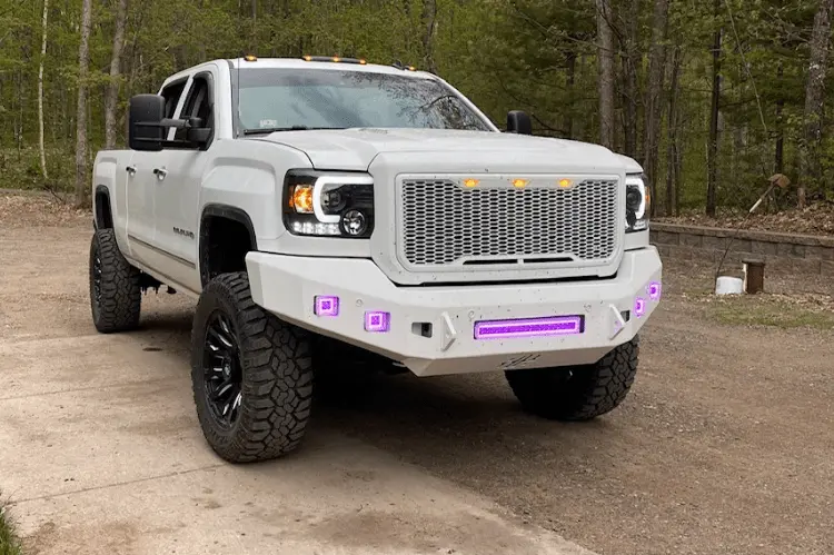 Hammerhead 600-56-0416 Gmc Sierra 2500/3500 2015-2019 Front Bumper Low Profile No Brushguard 1