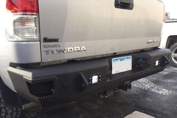 Hammerhead 600-56-0525 Toyota Tundra 2007-2013 Rear Bumper Flush Mount With Sensors 1