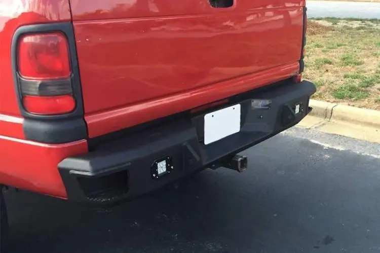 Hammerhead 600-56-0532 Dodge Ram 1500 2009-2018 Rear Bumper Flush Mount With Dual Exhaust & Sensors 1