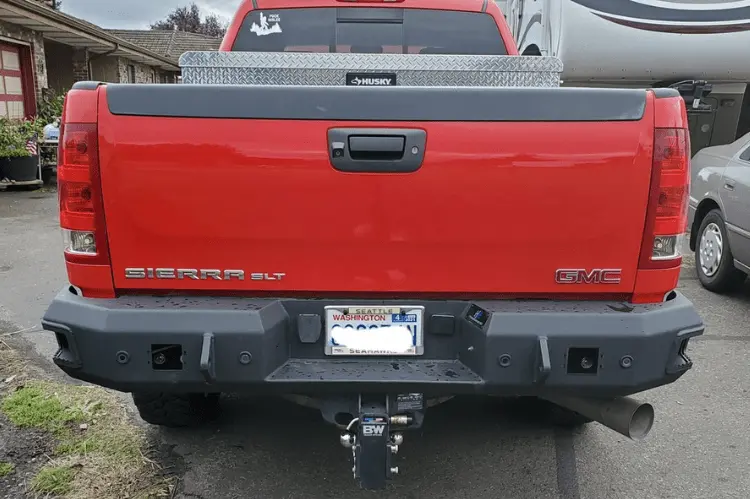 Hammerhead 600-56-0533 Gmc Sierra 2500/3500 2011-2014 Rear Bumper Flush Mount With Sensors 1