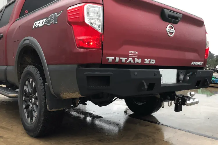 Hammerhead 600-56-0853 Nissan Titan Xd 2016-2019 Rear Bumper Flush Mount With Sensors 2