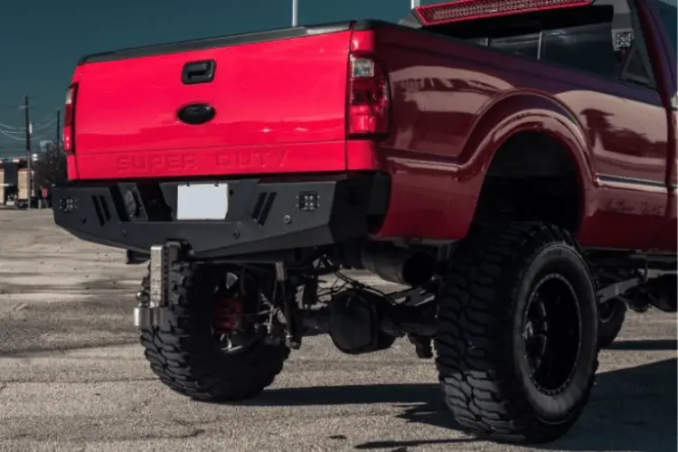 Road Armor Spartan 6112Xr0b Ford F450/F550 Superduty 2011-2016 Rear Bumper Texture Black 1