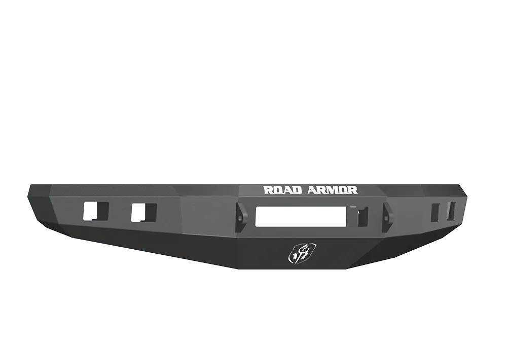 Road Armor Stealth 615R0b-Nw 2015-2017 Ford F150 Front Non-Winch Bumper No Guard, Black Finish And Square Fog Light Hole 1