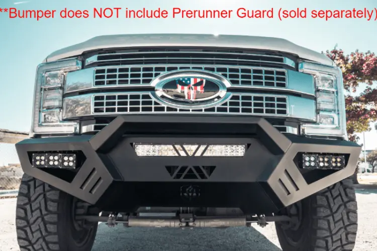 Road Armor Spartan 6172Xf0b Ford F450/F550 Superduty 2017-2022 Front Bumper Non-Winch Texture Black 2