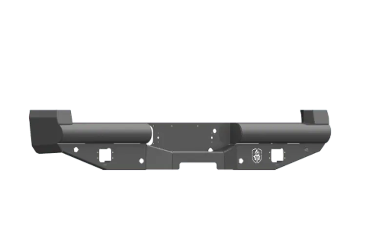 Road Armor Vaquero 617Vr0b 2017-2022 Ford F250/F350/F450 Superduty Rear Bumper Non-Winch Black Finish 1