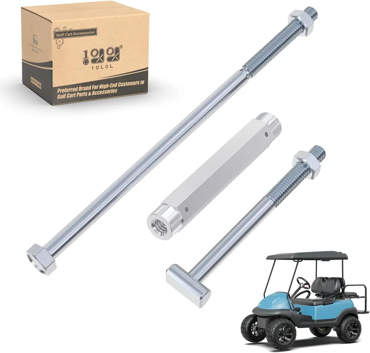 Golf Cart Brake Equalizer Rod Kit For Club Car Precedent (2004-Up) Tempo (2018-Up) - 10L0l 1