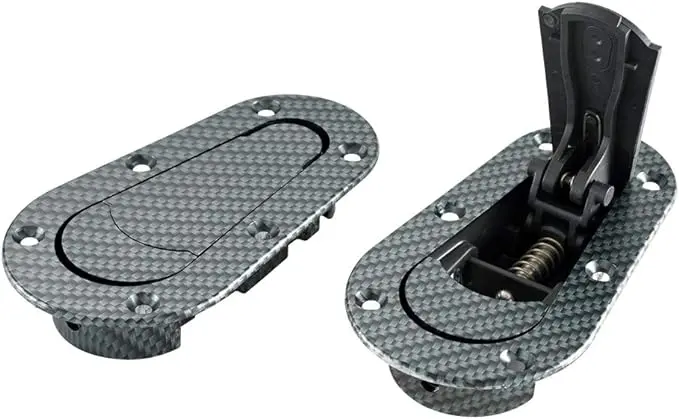 Aerocatch Carbon Look Hood Pins 1