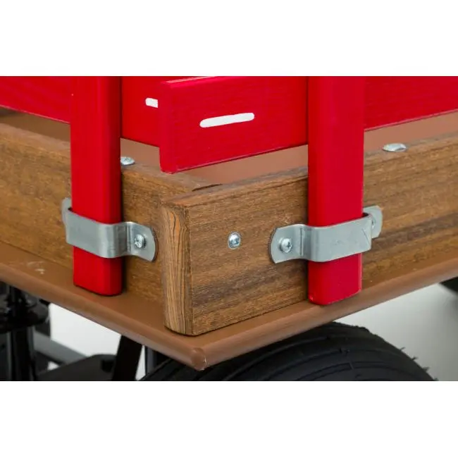 24″ X 58″ (Red) 858 Speedway Express Hd Wagon W/ Side Racks 1200 # 2