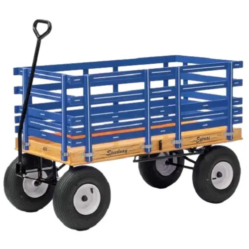 24″ X 48″ (Green) 630 Speedway Express Hd Wagon W/ Brakes 1200 # 2