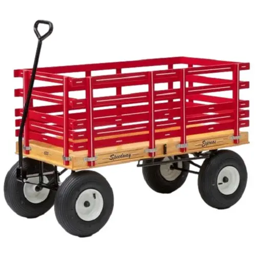 24″ X 48″ (Green) 630 Speedway Express Hd Wagon W/ Brakes 1200 # 4