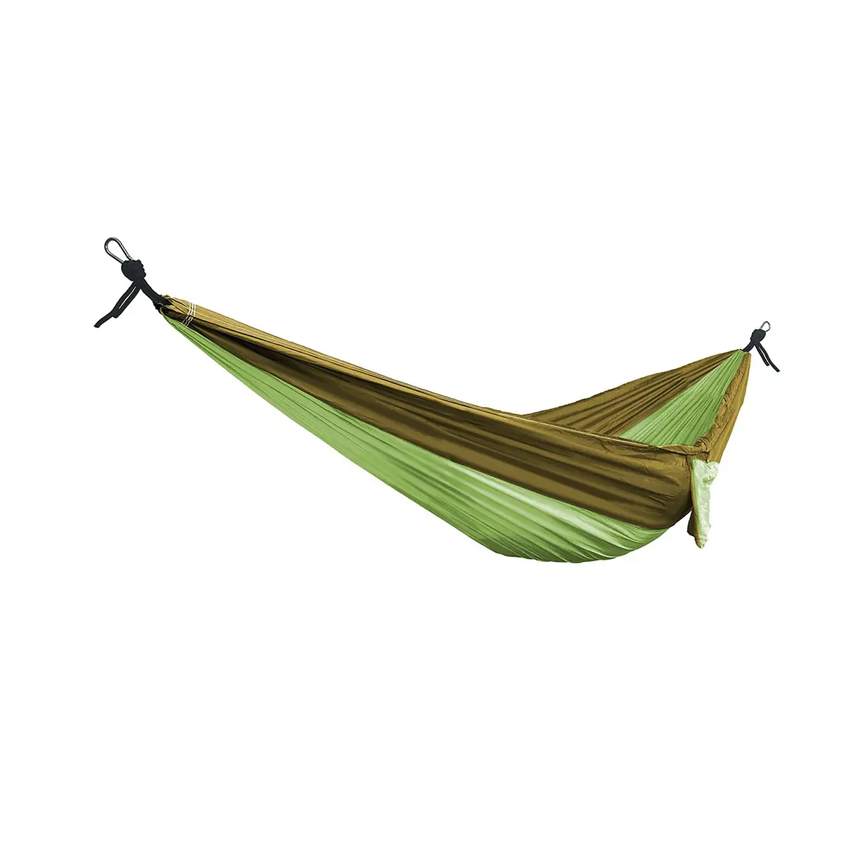 Bliss Hammocks Bh-406St-Fg Hammock In A Bag W/ Carabiners & Tree Straps | 54-In. Wide | Weather Resistant | 350 Lb. Capacity (Forest Green) 2