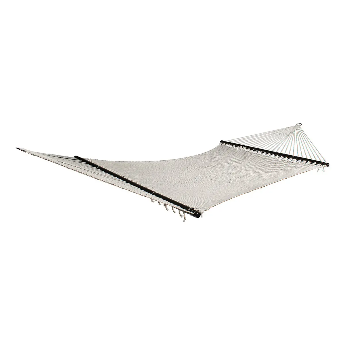 Bliss Hammocks Bh-415 Weekender Deluxe 2-Person Hammock W/ Spreader Bars & Hanging Hardware | 55-In. Wide | 450 Lb. Capacity 1