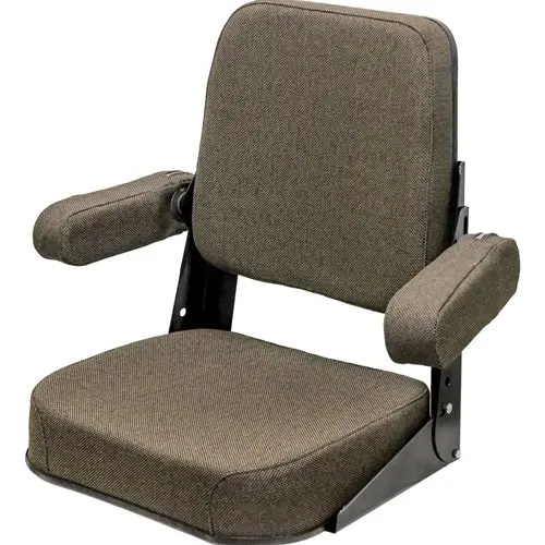 Comfort Classic Vinyl Tractor Seat Assembly For John Deere 1