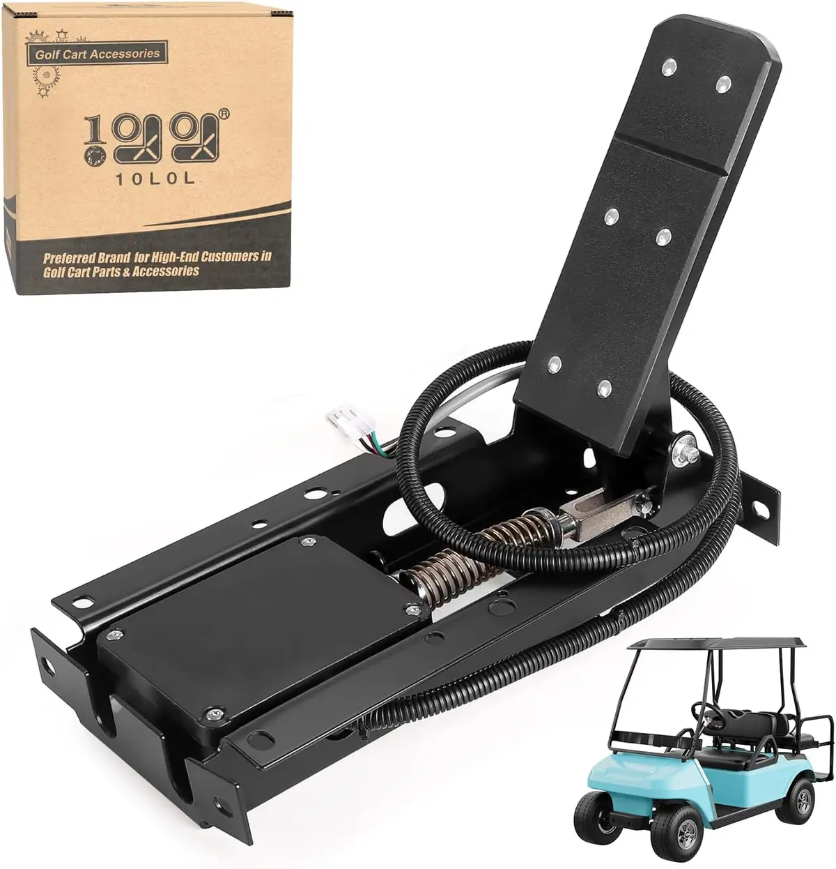 10L0l Accelerator Pedal Box Assembly For Ezgo Txt 48V Pds (2000-Up) 1