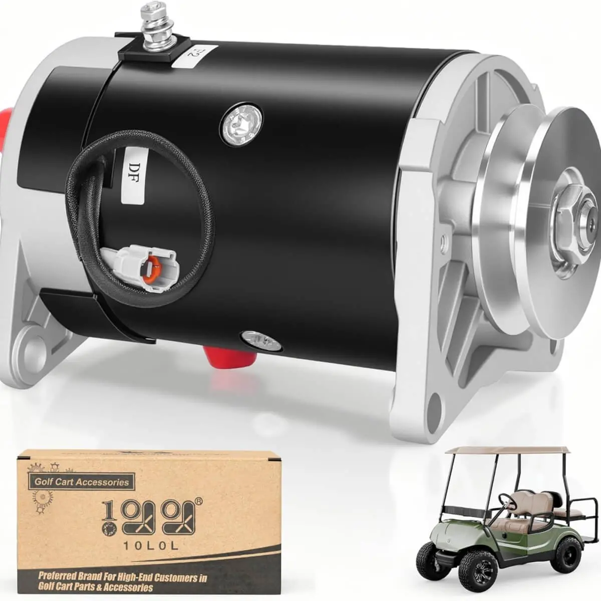 10L0l Golf Cart Starter Generator For Yamaha G16 G19 G20 G21 G22 G29 (1996-Up) Gas 1