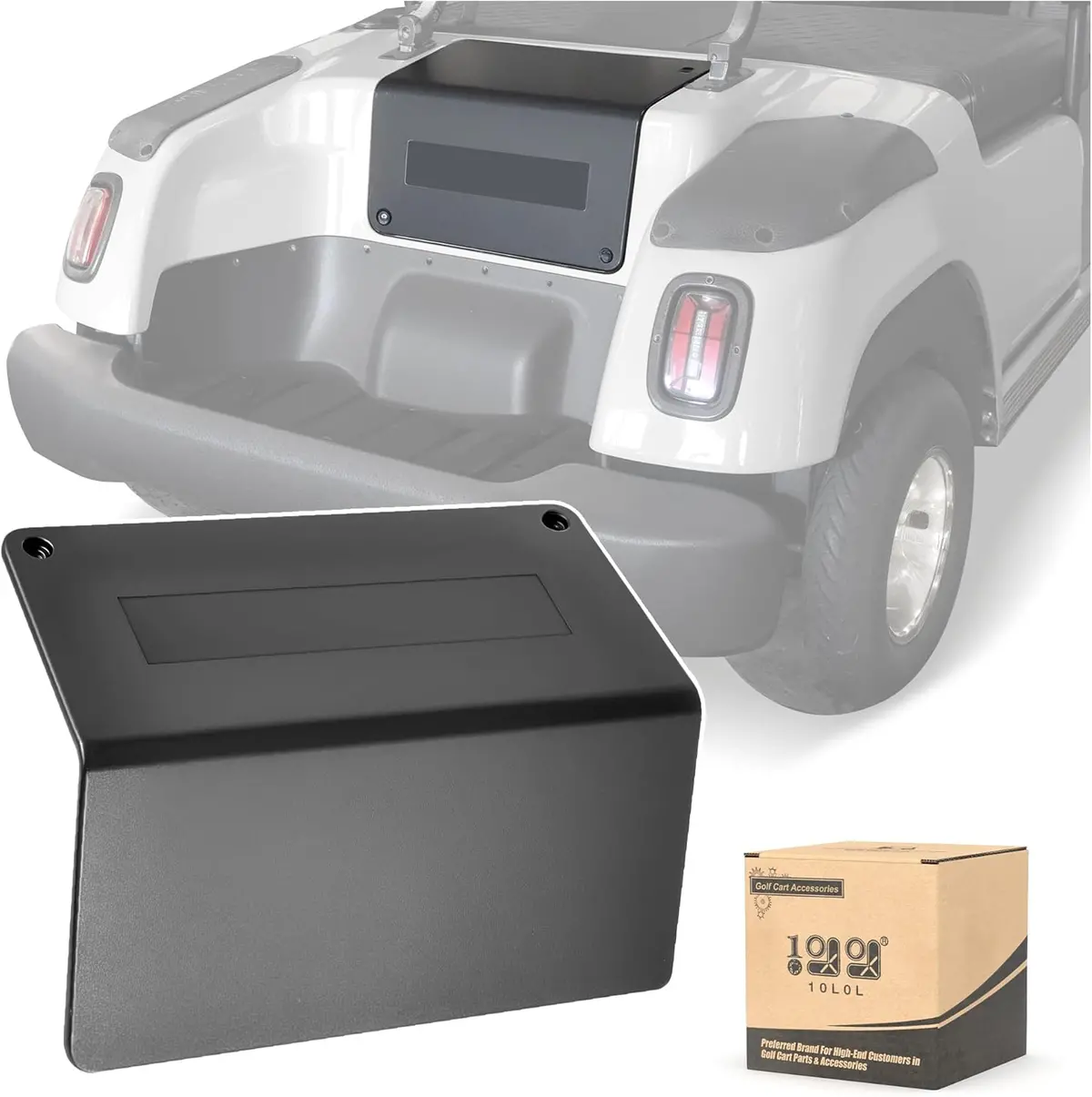 Golf Cart Rear Body Access Panel For Yamaha G14/G16/G19/G20/G22 (1994-Up) - Tool-Free Debris Protection - 10L0l 1