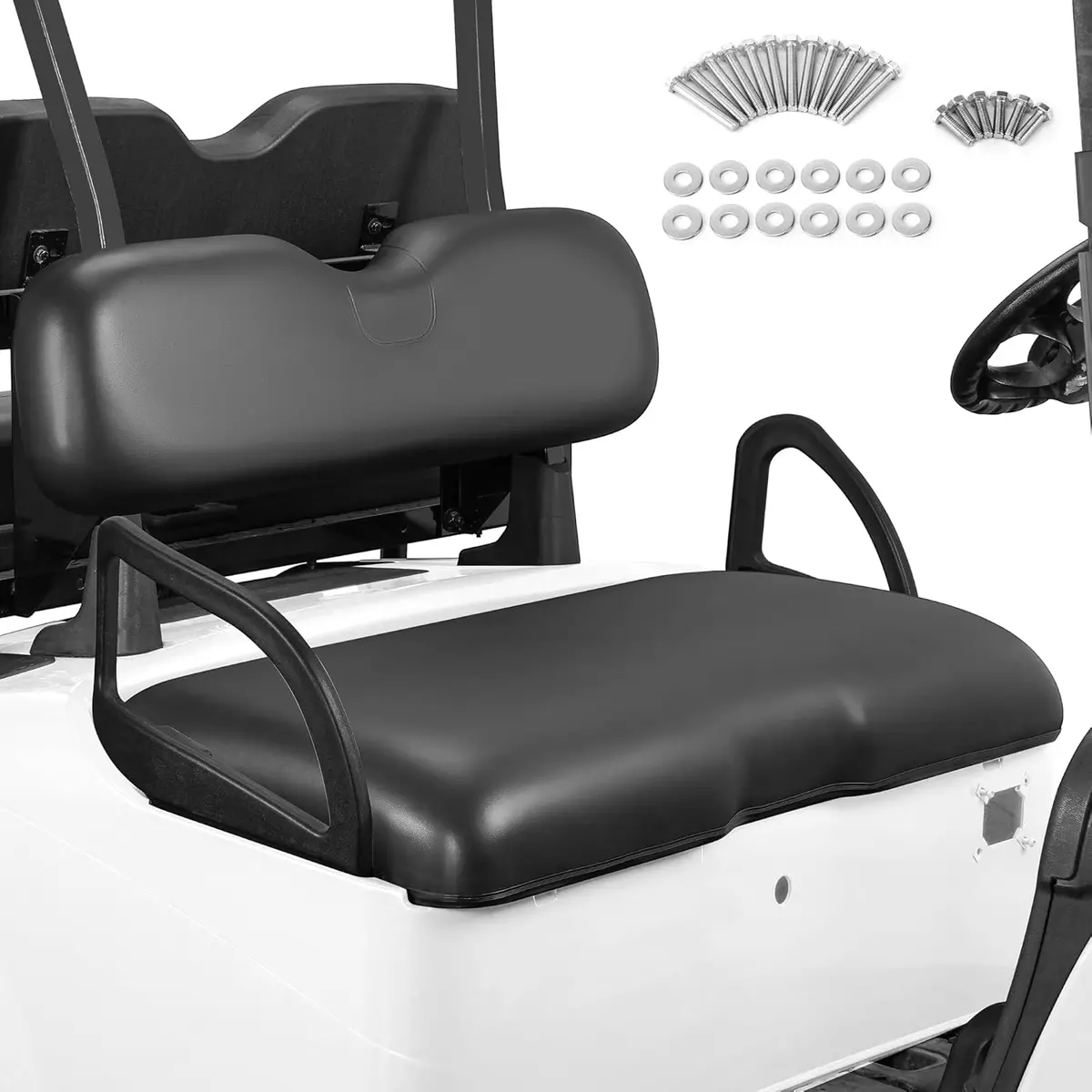 Golf Cart Seat And Back Kit For Ezgo Rxv 2008 Up - 10L0l 1