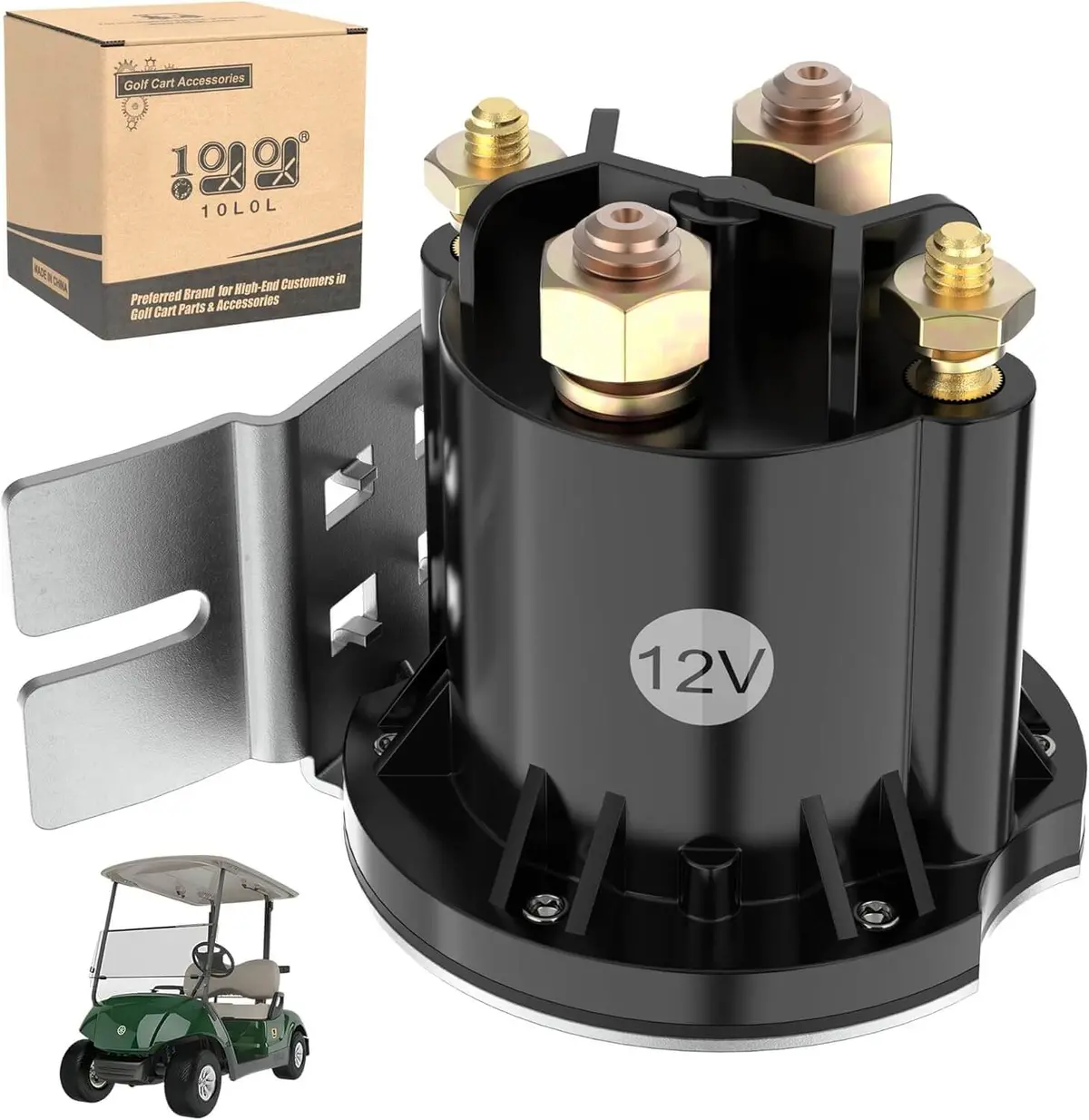 10L0l 12V Golf Cart Starter Solenoid For Yamaha G22 G23 G27 G28 G29 Gas Models 1