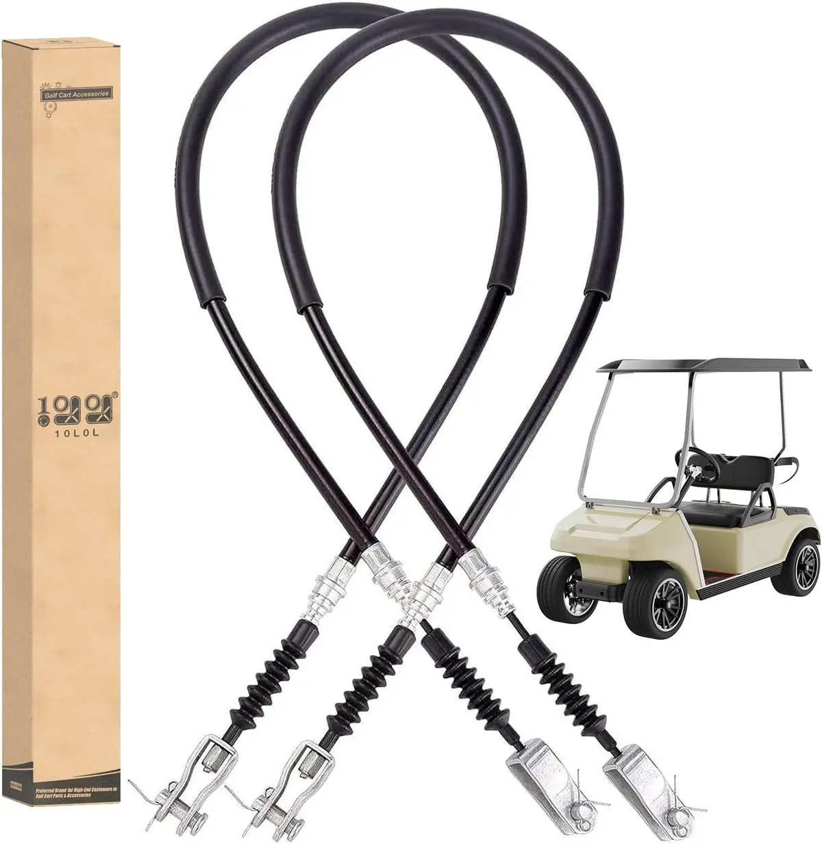 Golf Cart Brake Cable 42 Inch For Club Car Ds 1981-1999 - 10L0l 1