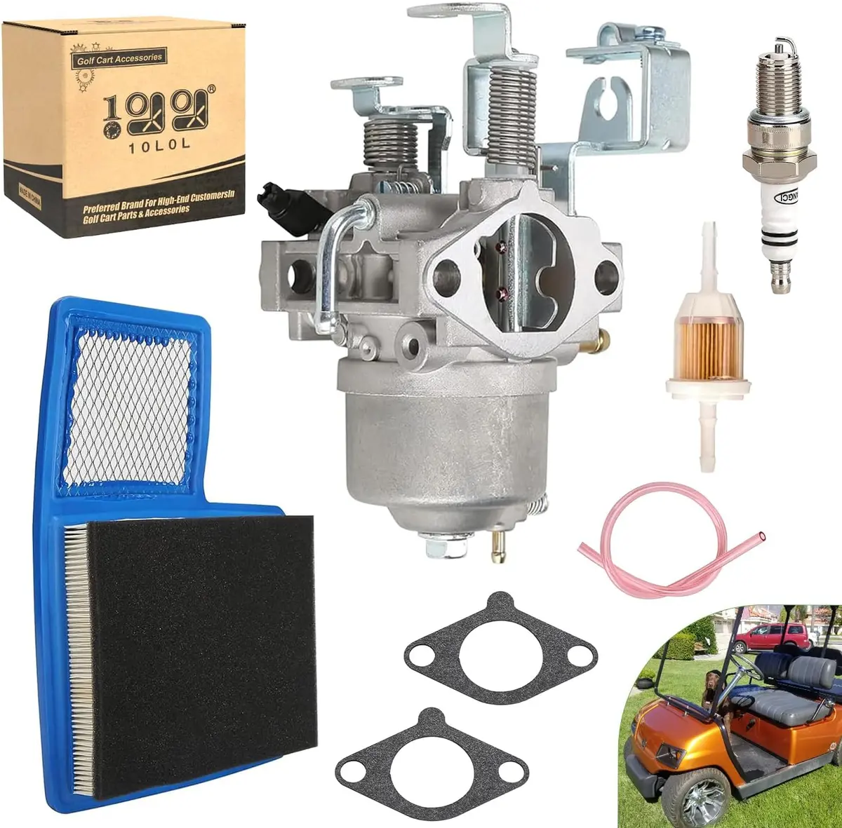 Yamaha Golf Cart Carburetor For G16 G18 G19 G20 G21 1996-2002 4 Cycle Engine - 10L0l 1
