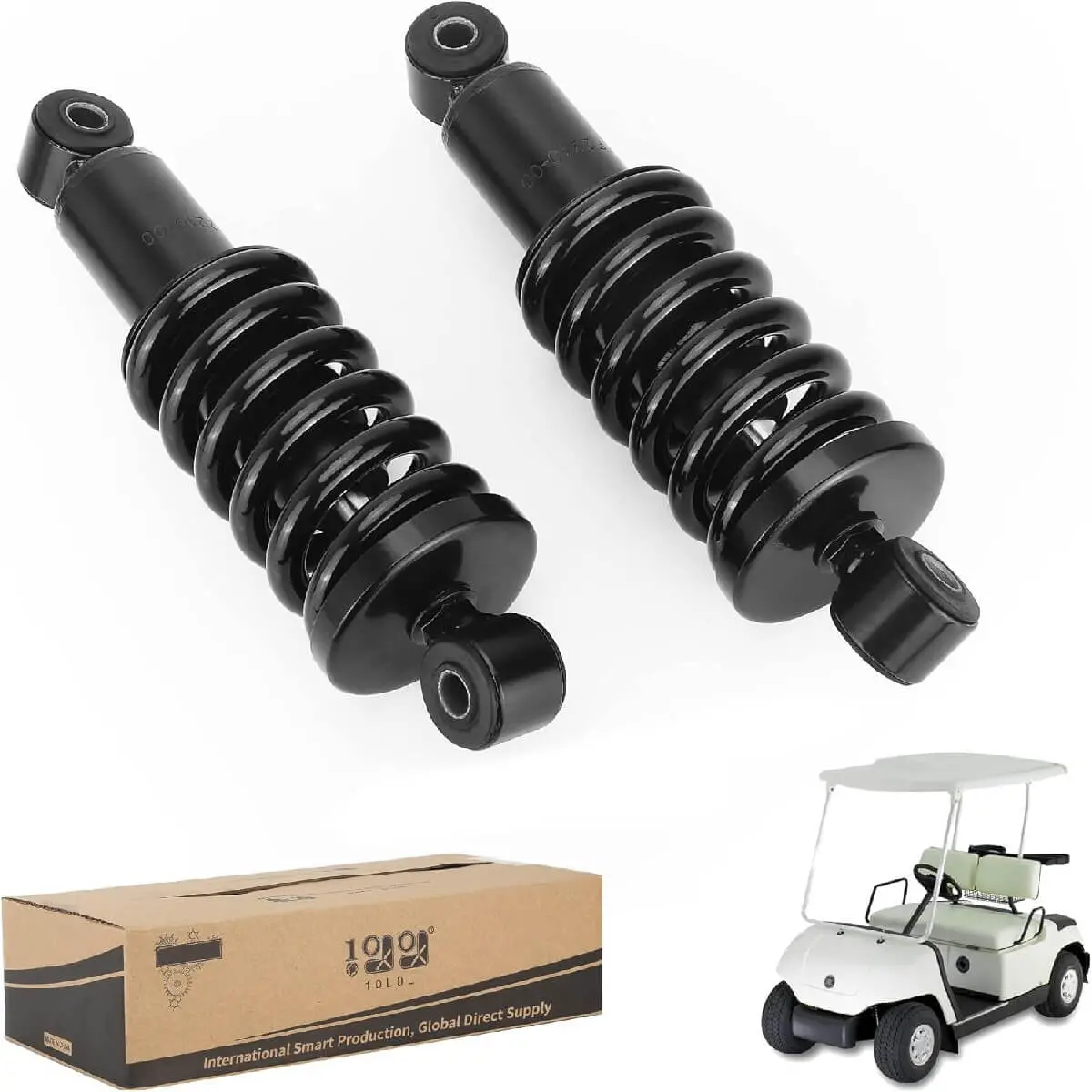 Heavy Duty Rear Shock Absorbers Kit For Yamaha G14, G16, G19, G20, G22 & G29 Golf Carts (2Pcs) 1