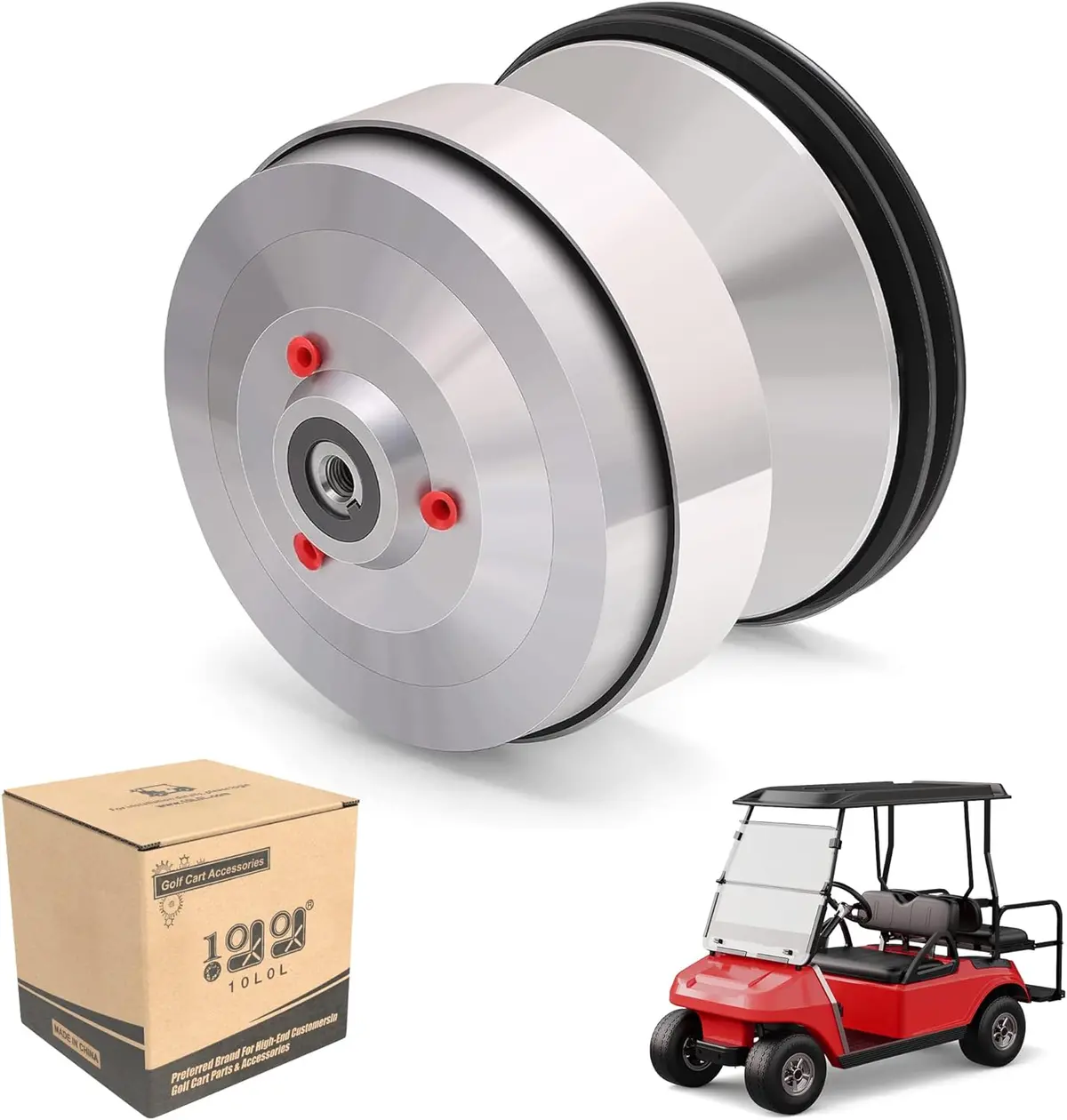 Golf Cart Drive Clutch For Club Car Ds 1997-2015 & Precedent 2004-2015 - 10L0l 1