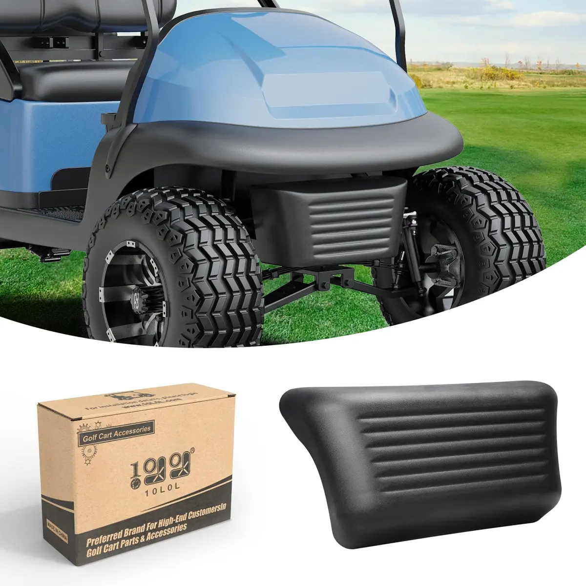 Golf Cart Front Bumper For Club Car Precedent (2008-Up Gas/Electric) - Oem #103330601 - 10L0l 1
