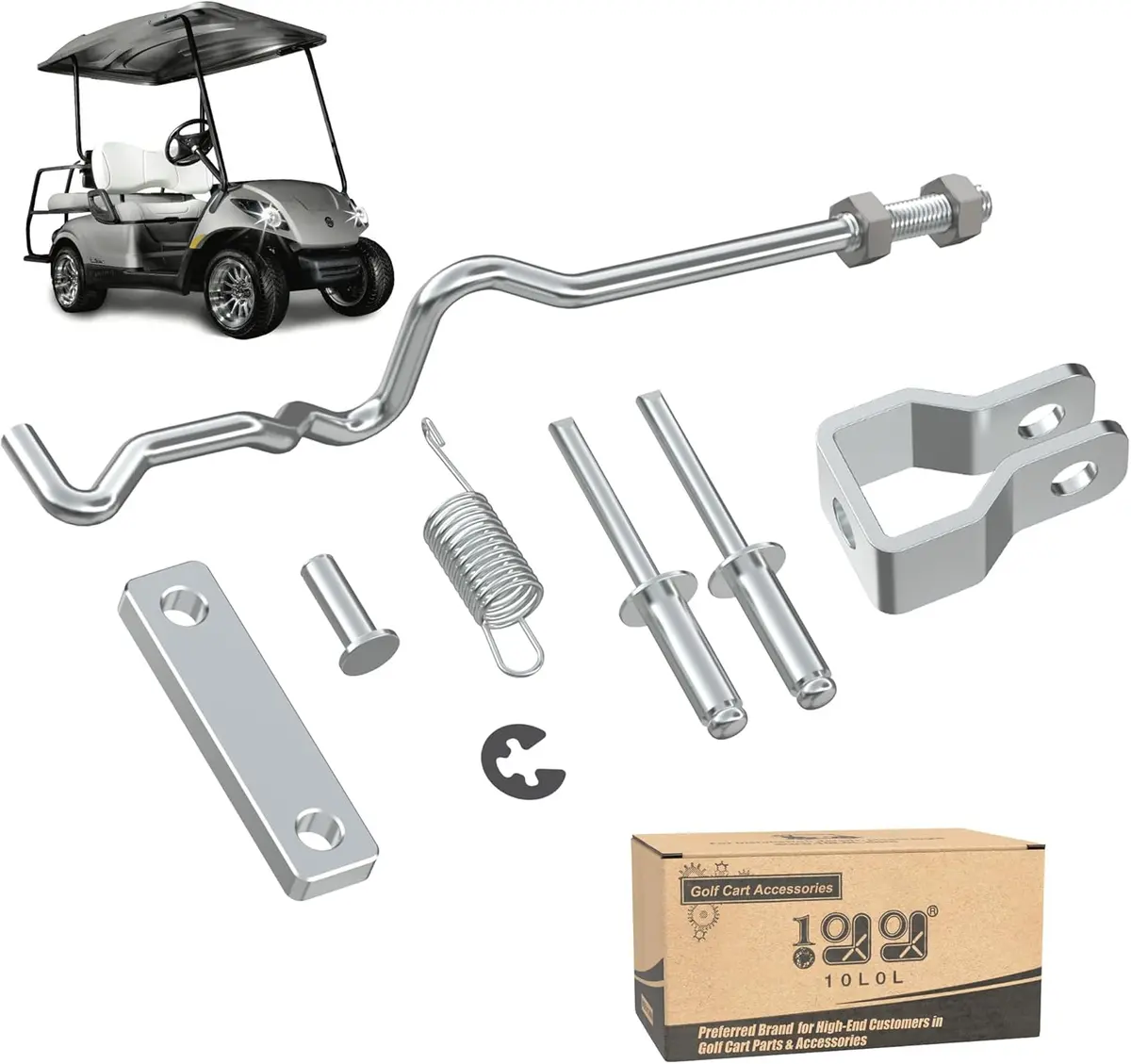 Golf Cart Brake Pedal Parking Release Kit For Yamaha G29 Drive 2007-2012.5 - 10L0l 1