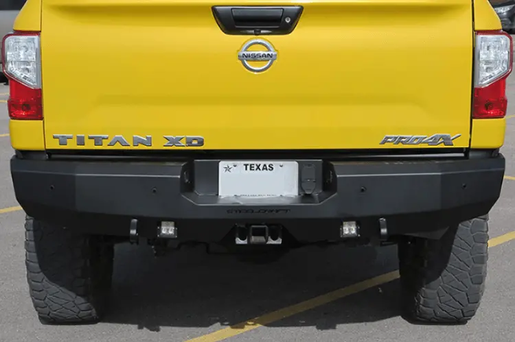 Steelcraft Nissan Titan Xd 2016-2024 Fortis Rear Bumper 76-24080 1