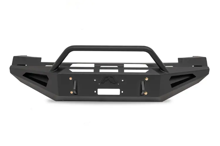 Fab Fours Red Steel Cs07-Rs2062-1 Chevy Silverado 1500 2007-2013 Front Bumper Winch Ready Pre-Runner Guard 2
