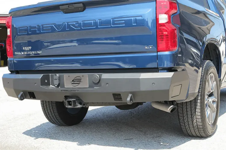 Steelcraft Chevy Silverado 1500 2019-2024 Fortis Rear Bumper 76-20490 1