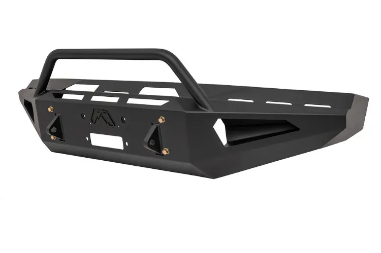 Fab Fours Red Steel Dr94-Rs1562-1 Dodge Ram 4500/5500 1994-2002 Front Bumper Winch Ready Pre-Runner Guard 1