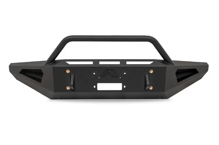 Fab Fours Red Steel Ff09-Rs1762-1 Ford F150 2009-2014 Front Bumper Winch Ready Pre-Runner Guard 1