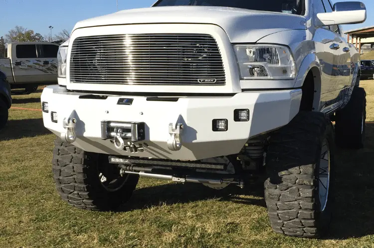 Hammerhead 600-56-0493 Dodge Ram 2500/3500 2010-2018 Front Bumper Winch Ready No Brushguard 1