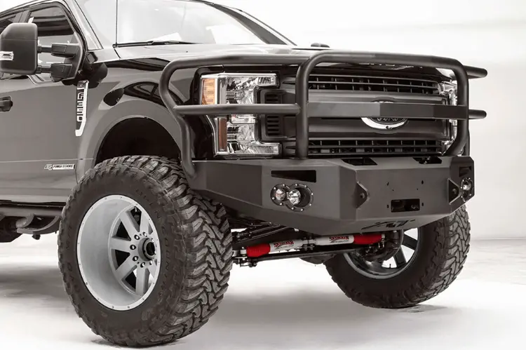 Fab Fours Fs17-A4150-1 Ford F250/F350 Superduty 2017-2022 Premium Front Bumper Winch Ready With Full Guard 1