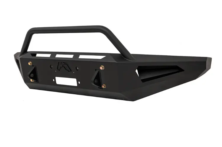 Fab Fours Red Steel Fs17-Rs4162-1 Ford F250/F350 Superduty 2017-2022 Front Bumper Winch Ready Pre-Runner Guard 1