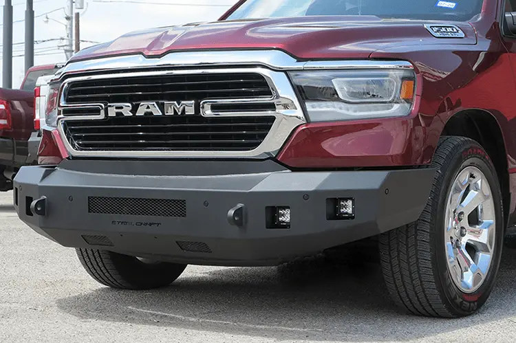 Steelcraft Dodge Ram 1500 (Excl. Classic) 2019-2024 Fortis Front Bumper Non-Winch 71-12270 1
