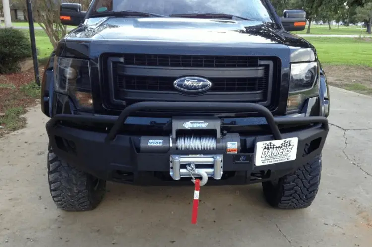 Hammerhead 600-56-0063 Ford F150 Eco-Boost 2011-2014 Front Bumper Winch Ready Pre-Runner Winch Tray 1