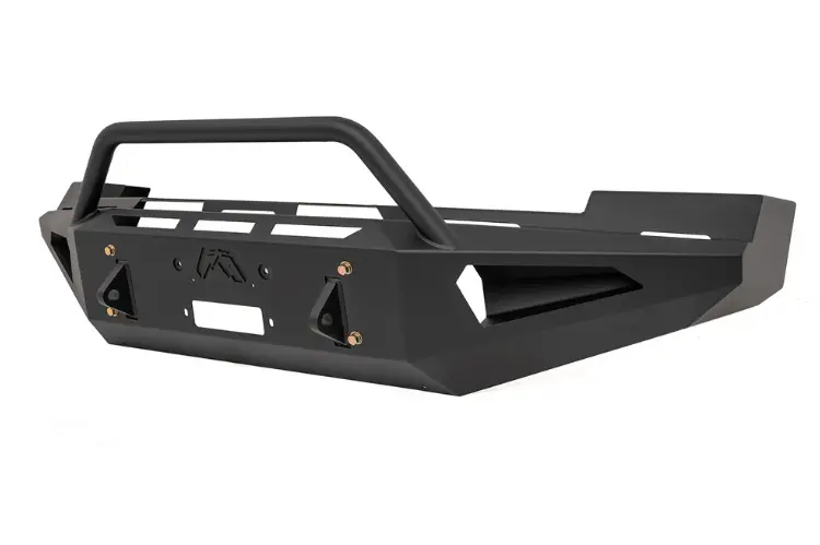 Fab Fours Red Steel Cs07-Rs2062-1 Chevy Silverado 1500 2007-2013 Front Bumper Winch Ready Pre-Runner Guard 1
