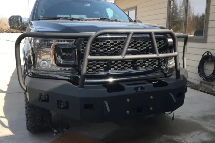 Hammerhead 600-56-0814 Ford F150 2018-2020 Front Bumper X-Series Full Brushguard Winch Ready 2